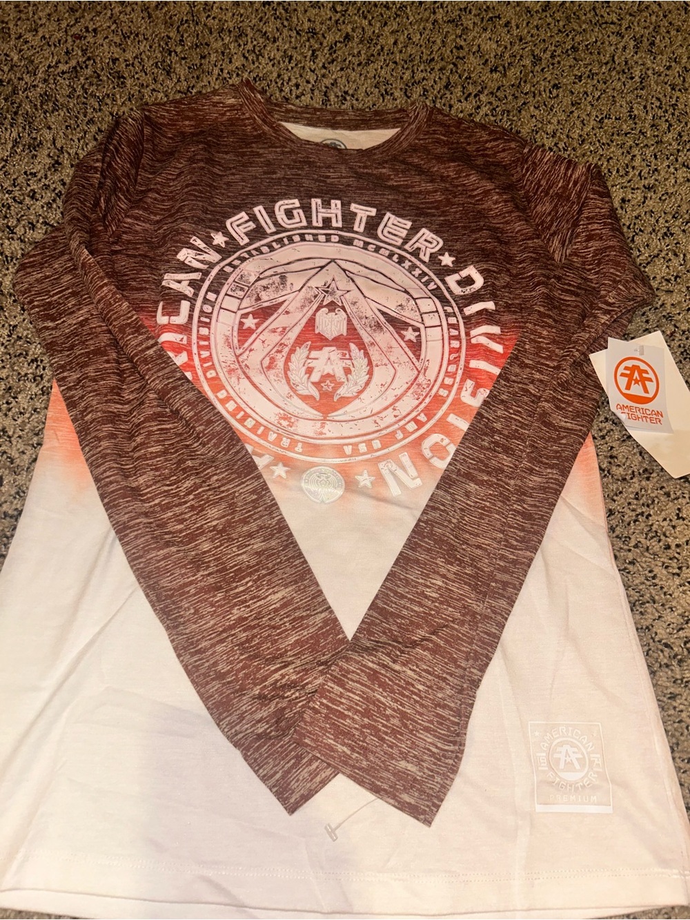AMERICAN FIGHTER Women's Long Sleeve Shirt S